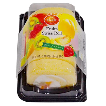 ORANGE FRUIT SWISS ROLL