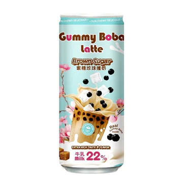 O'S GUMMY BOBA LATTE BROWN SUGAR