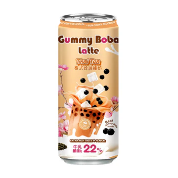 O'S GUMMY BOBA LATTE THAI TEA