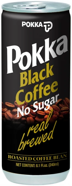 POKKA BLACK COFFEE CAN