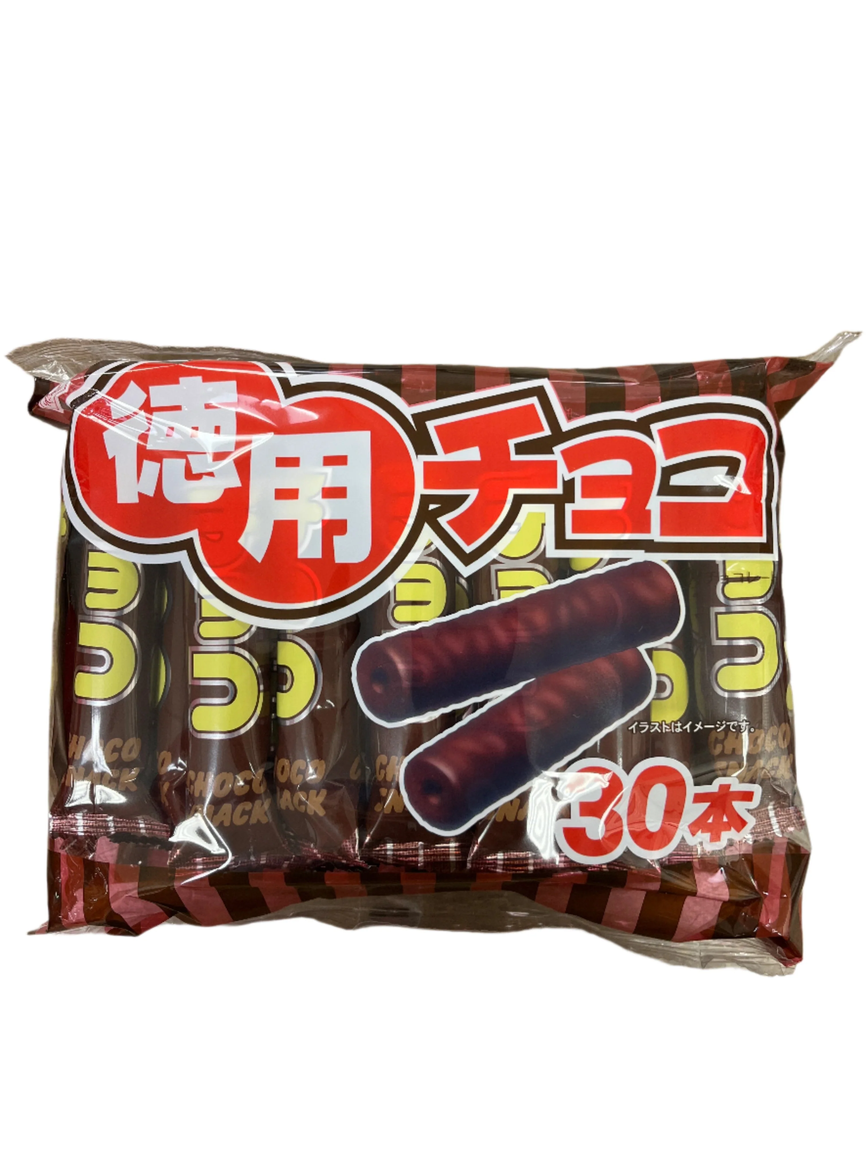 RISKA CORN PUFF CHOCO 30P