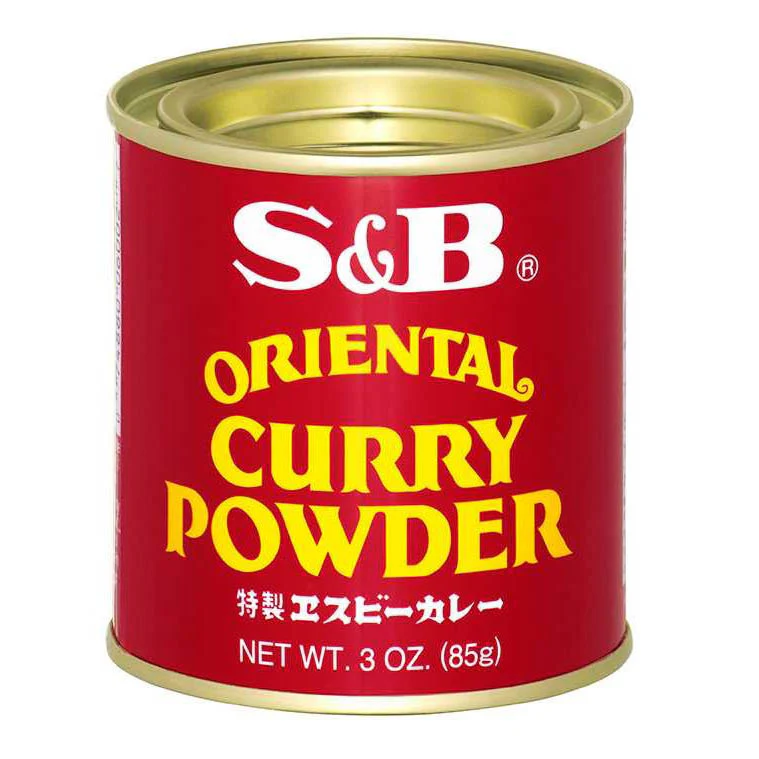 S&B CURRY POWDER IN CAN