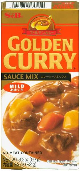 S&B GOLDEN CURRY SAUCE MIX MILD