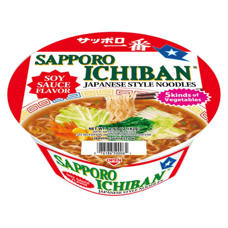 SAPPORO ICHIBAN SHOYU RAMEN BOWL