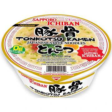 SAPPORO ICHIBAN TONKOTSU RAMEN BOWL