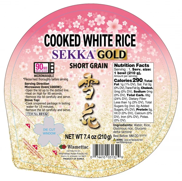 SEKKA GOLD COOKED WHITE RICE