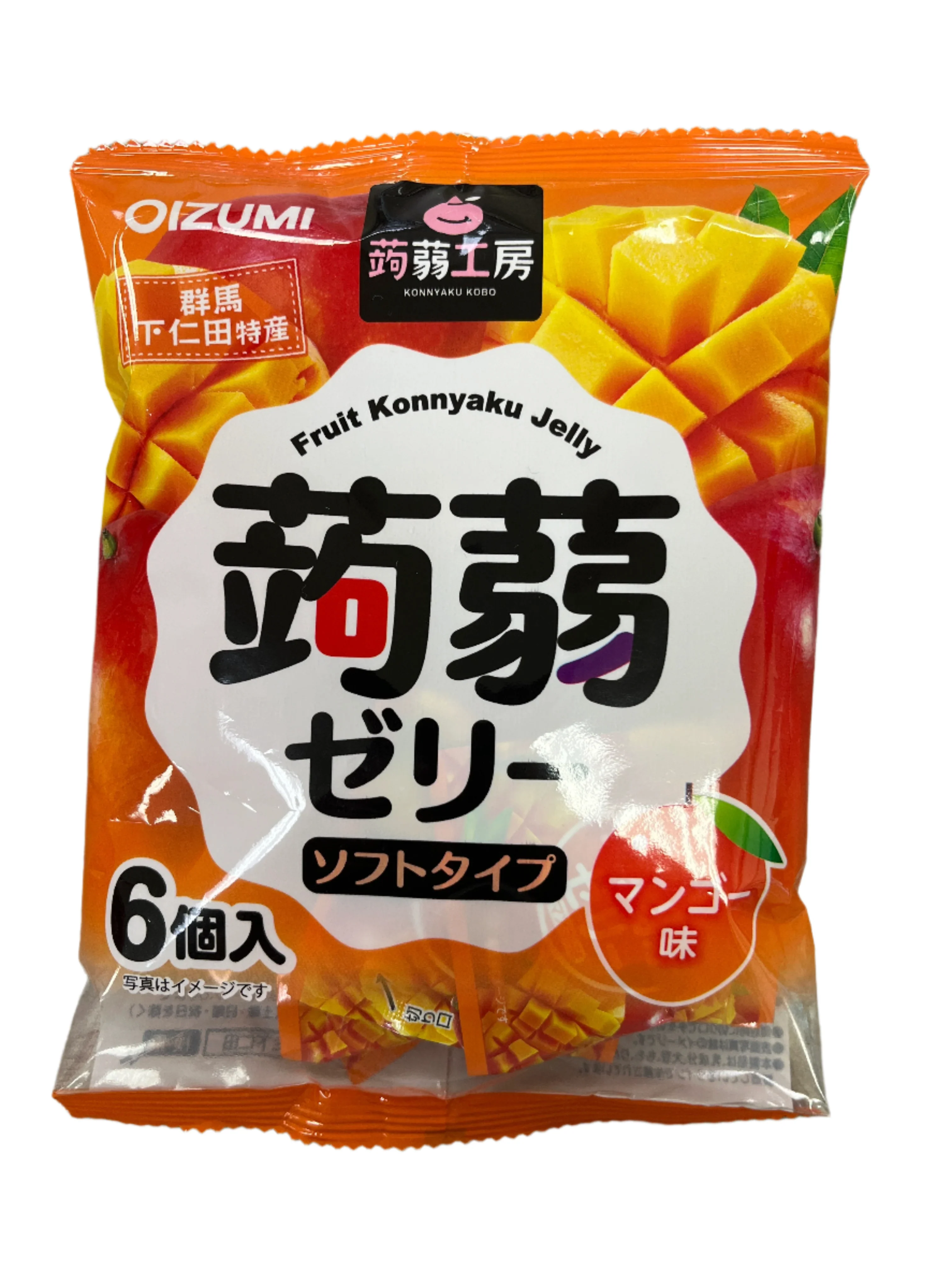 SHIMONITA KONJAC JELLY MANGO