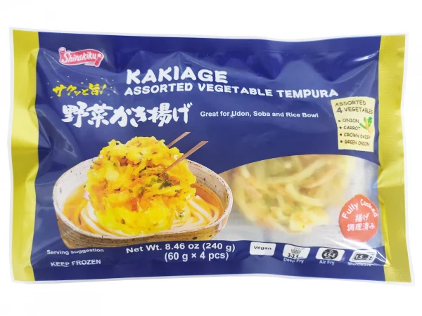 SHIRAKIKU KAKIAGE VEGE TEMPURA 4P