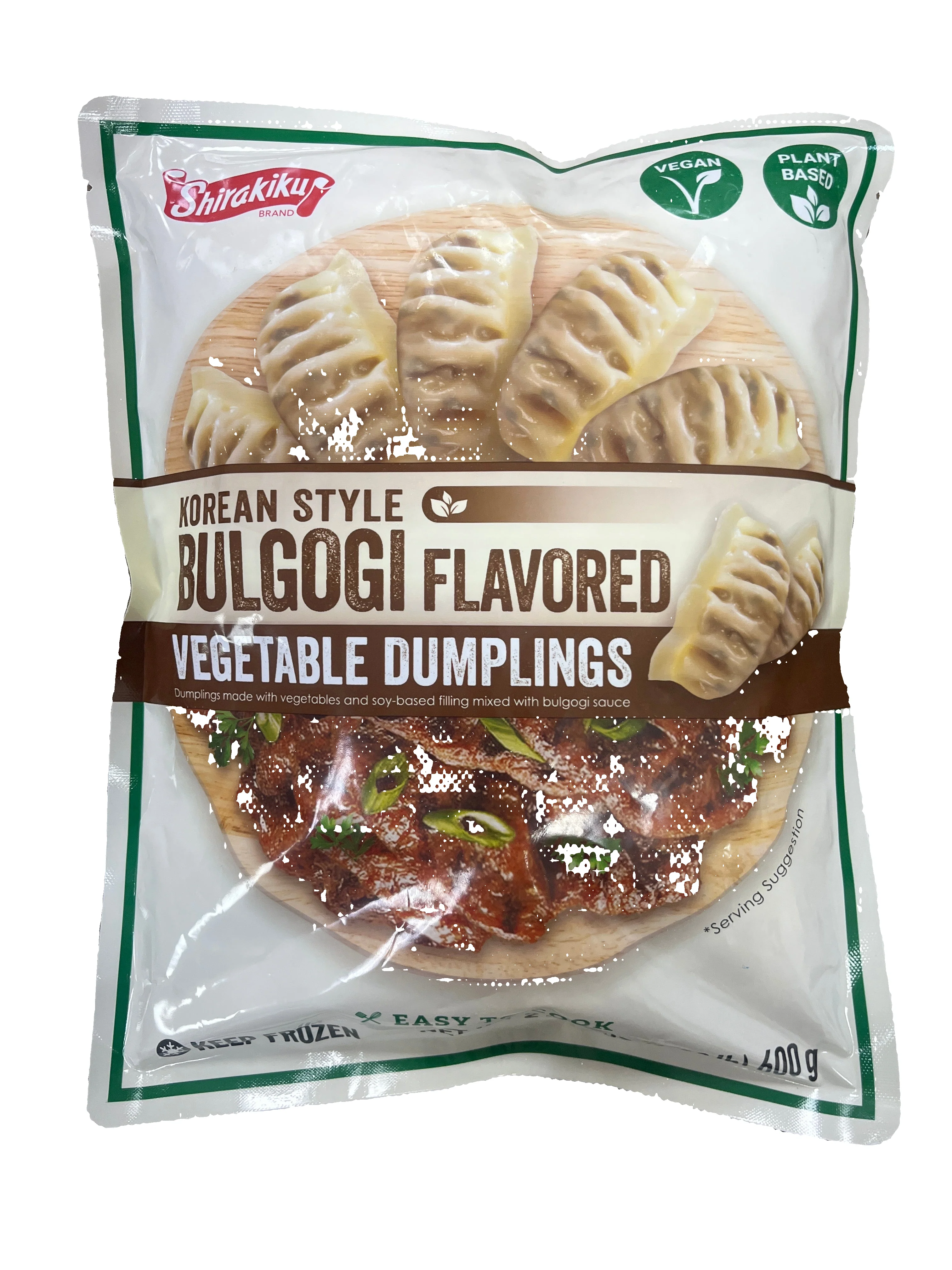 SHIRAKIKU VEGETABLE DUMPLINGS BULGOGI