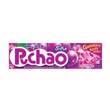 UHA MIKAKUTO PUCHAO STICK GRAPE