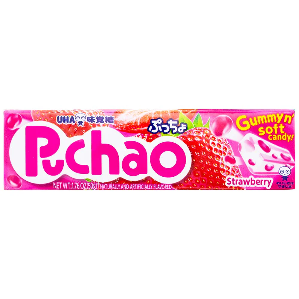 UHA MIKAKUTO PUCHAO STICK STRAWBERRY