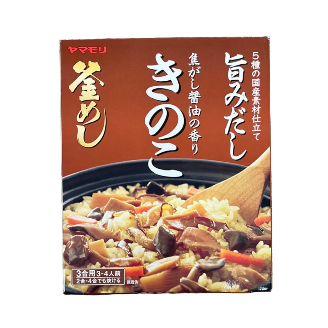 YAMAMORI KOGASHI SHOYU KINOKO KAMAMESHI NO MOTO