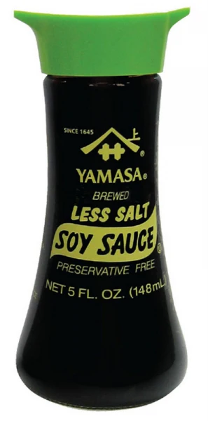 YAMASA LESS SALT SOY SAUCE 5 OZ