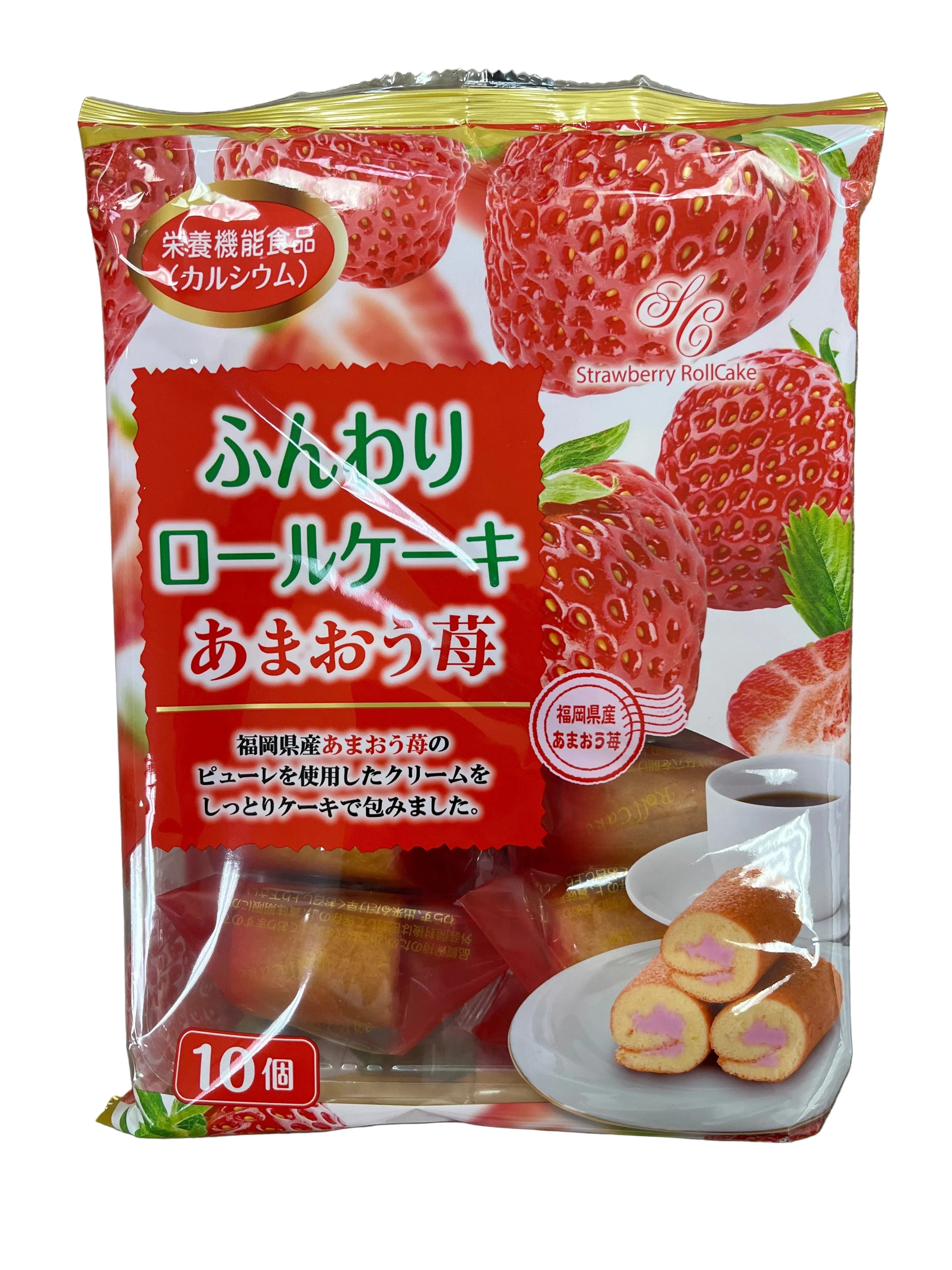YAMAUCHI AMAO STRAWBERRY ROLL CAKE