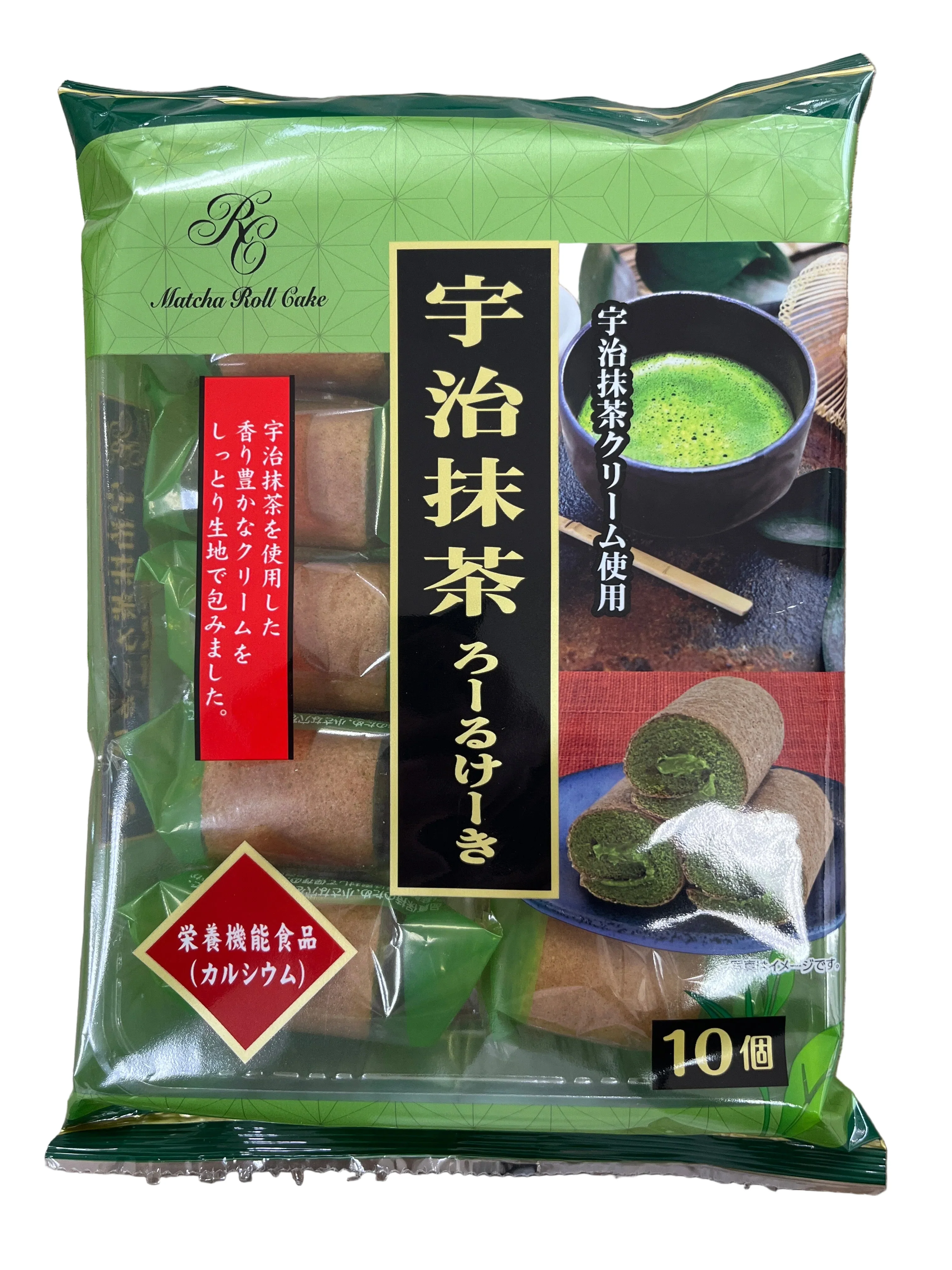 YAMAUCHI UJI MATCHA ROLL CAKE