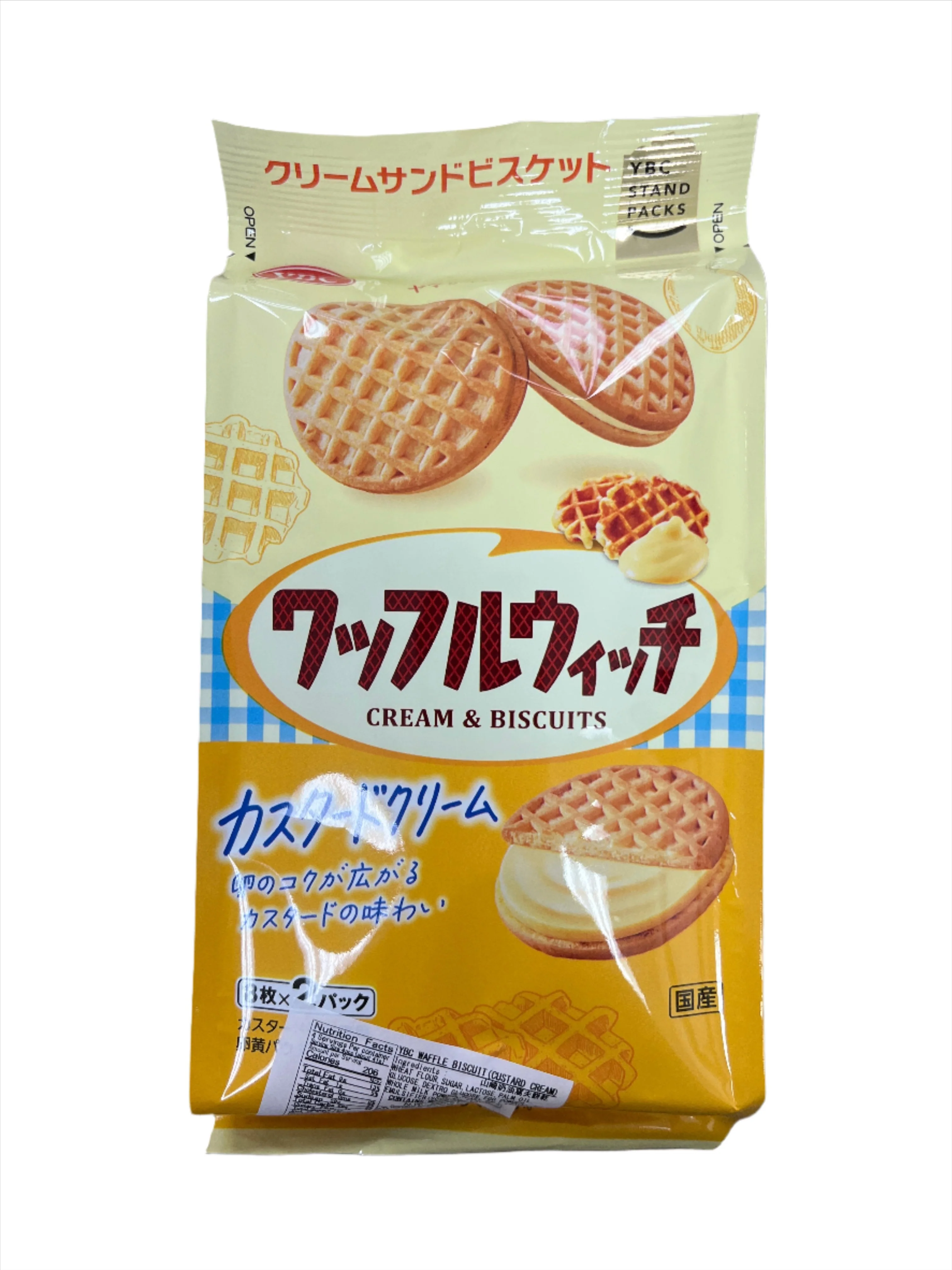 YBC WAFFLE CREAM & BISCUIT