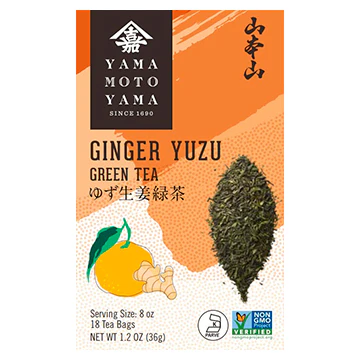 YAMAMOTOYAMA GINGER YUZU GREEN TEA
