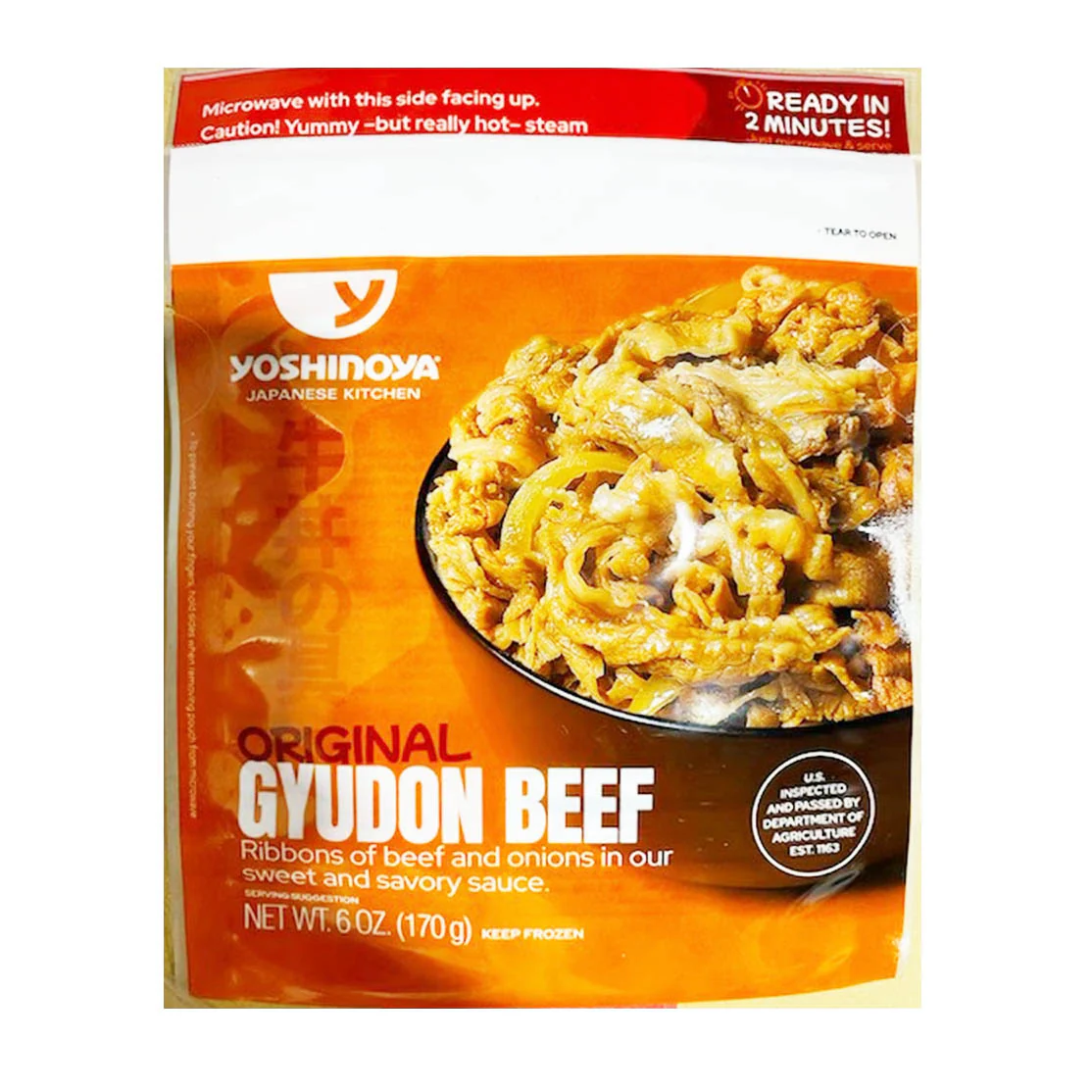 YOSHINOYA COOKED BEEF W/ ONION